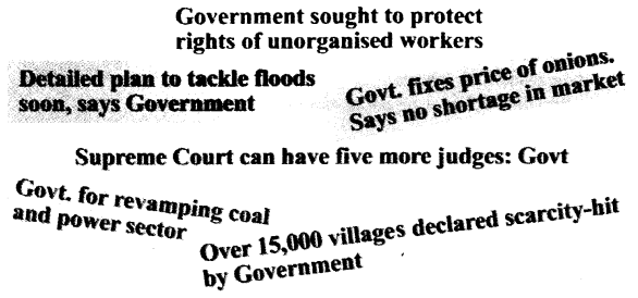 NCERT Solutions for Class 6 Social Science Civics Chapter 3 What is Government Q1